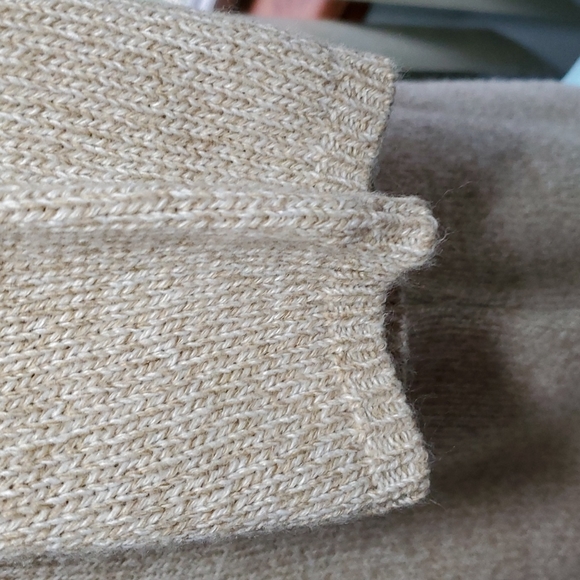 DRAPER'S & DAMON'S Marled Short Sleeve Sweater Shell. Sz. M. - Picture 3 of 9